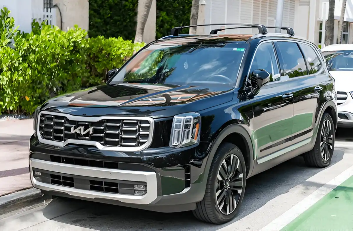 KIA Telluride SUV with common problems with kia telluride under lemon law protection