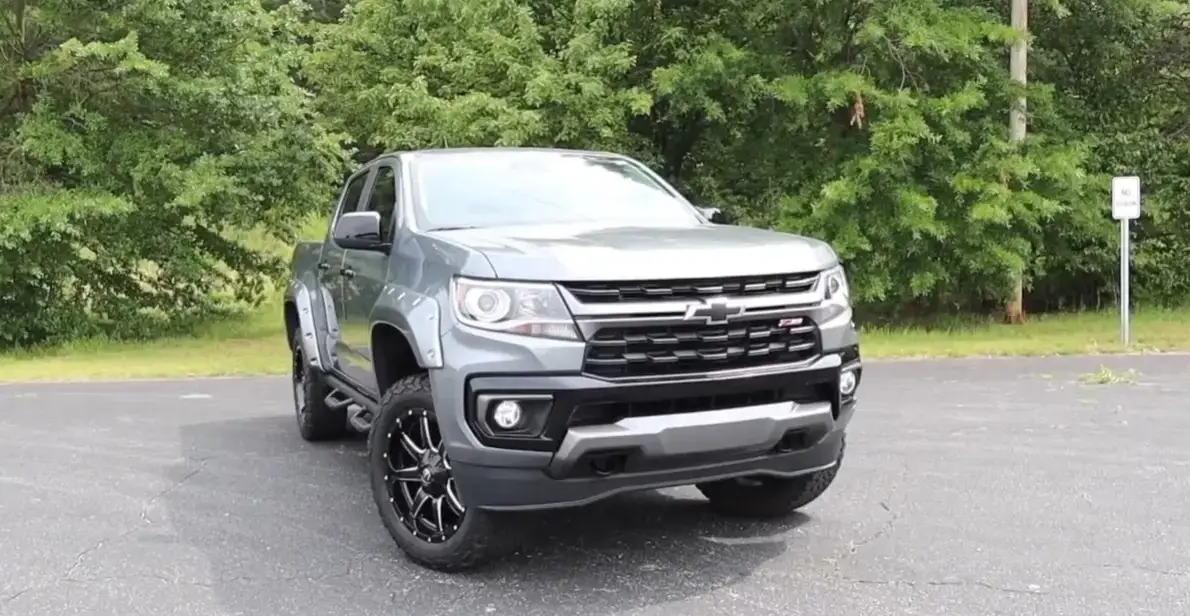 2022 Chevy Colorado Z71 parked outdoors as owners report reliability concerns and recurring mechanical issues