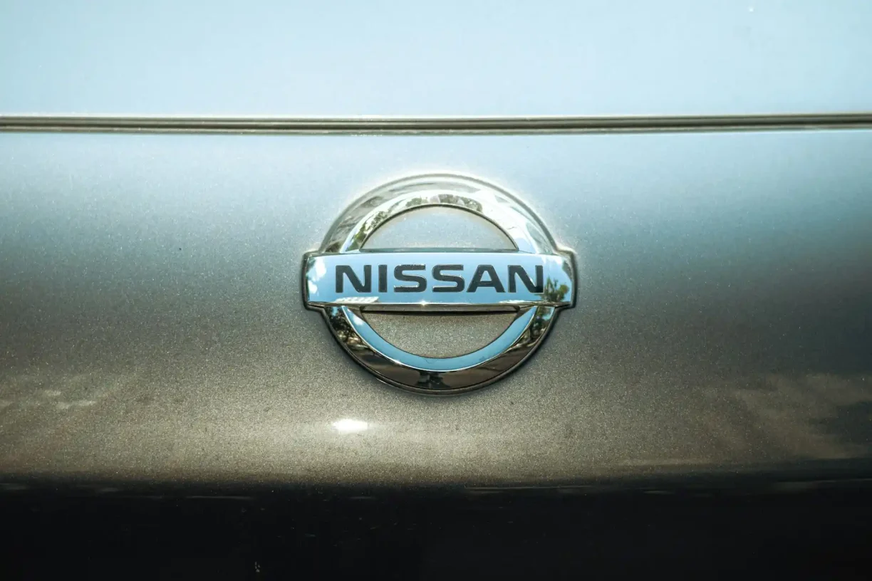 Nissan emblem on defective 2023 Nissan Pathfinder SL eligible for California lemon law buyback